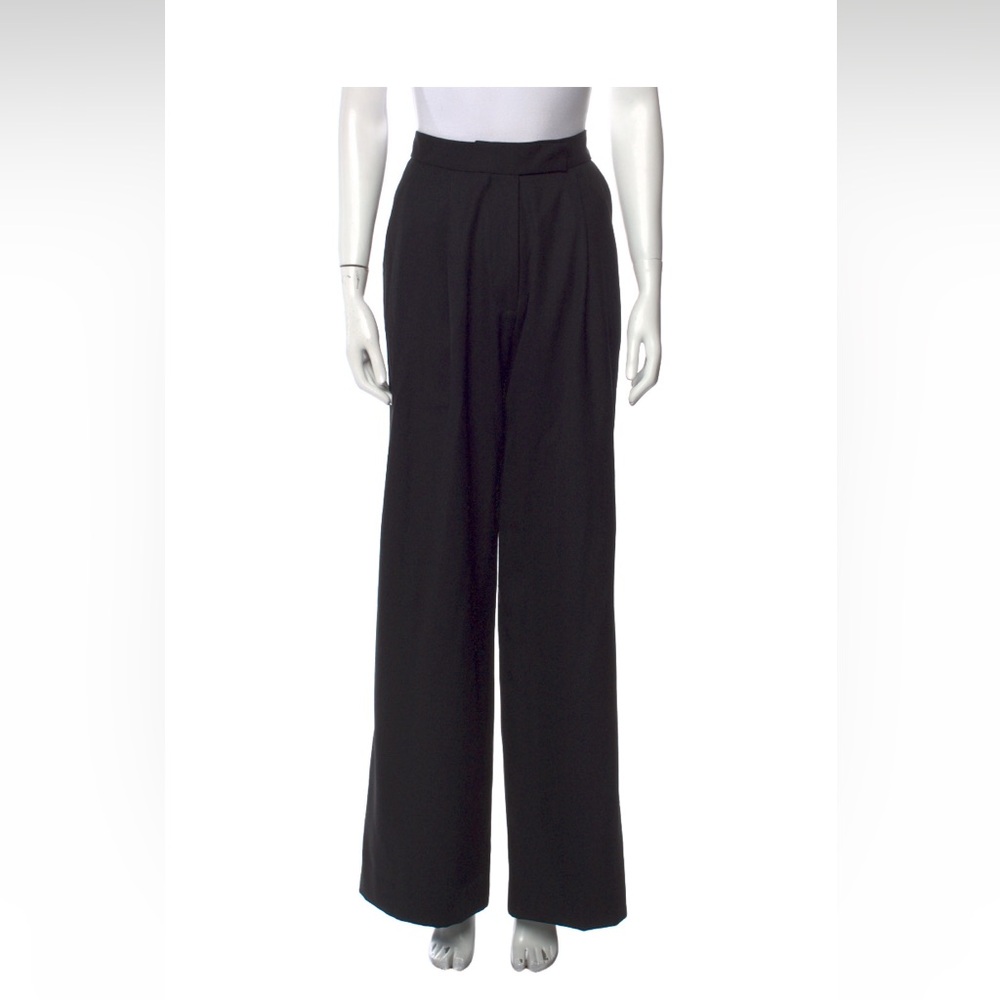 STUDIO AMELIA Black Wide-Leg Pants